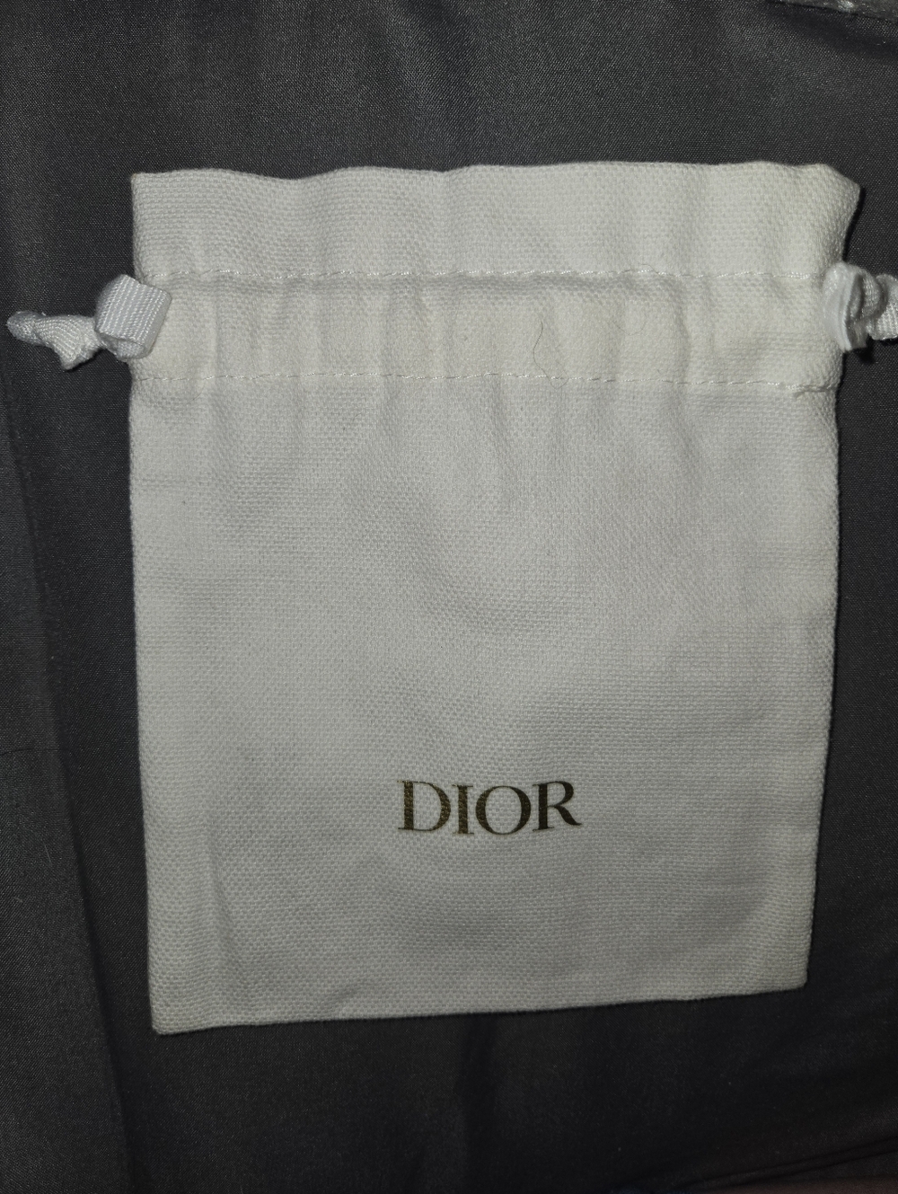 Dior White Drawstring Pouch - Picture 2 of 3